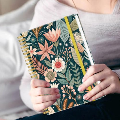 Lined Spiral Journal Notebook for Women & Men