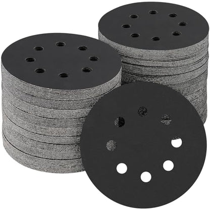 100PCS 5 Inch Sanding Discs 800 Grit Random Orbit Sander Sandpaper (100 Count)