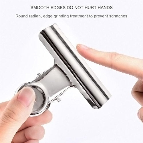 Silver Metal Hinge Clips (20 Count)