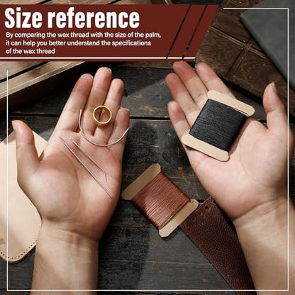 Waxed Thread 0.55mm Leather Waxed Thread Upholstery Repair Kit