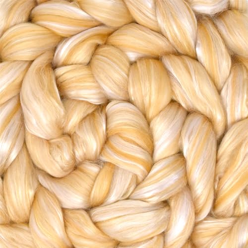 Merino Silk Luxe Tonal Designer Blend. Superfine Merino