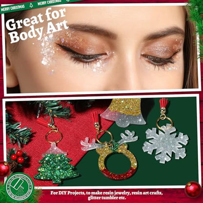 White Glitter (5.64 Ounce)