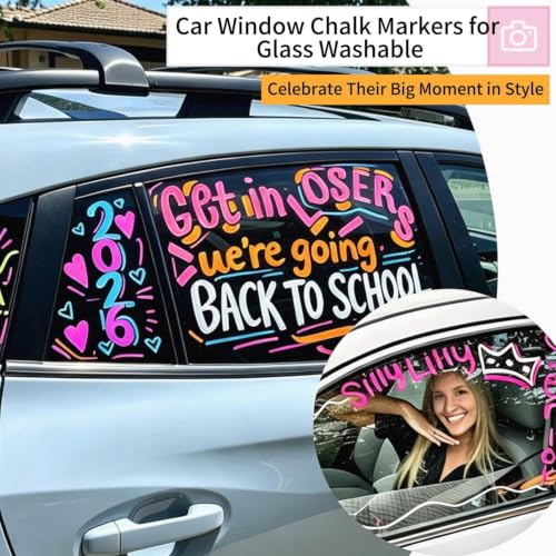 Liquid Chalk Markers for Blackboard Glass (30 Count)