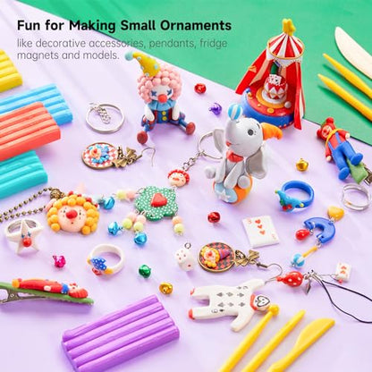 112 Colors Polymer Clay Kit (112 Count)