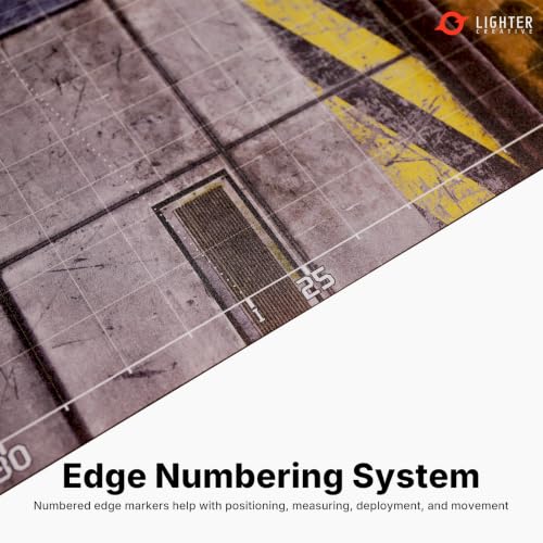 44'' x 60'' Battle Mat Gridded War