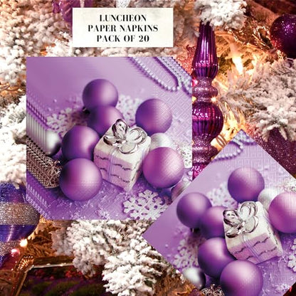 20 ct 13x13 Christmas Paper Decoupage Napkins (20 Count)