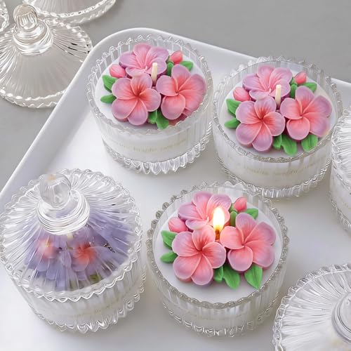 Flower Candle Molds