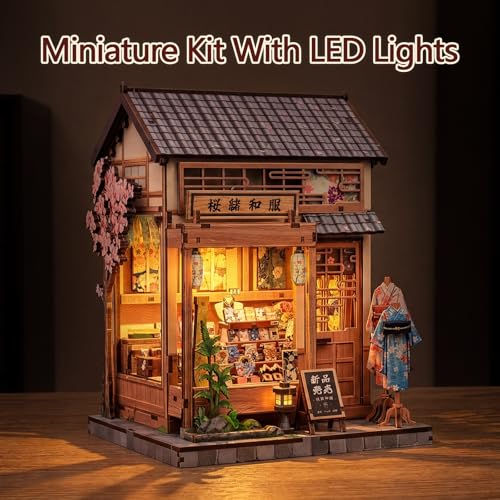 Japanese Book Nook Kit Miniature Store