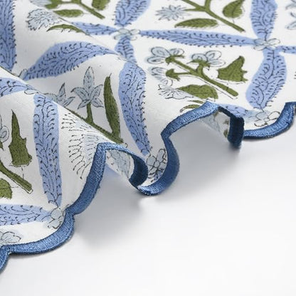 Hand Block Print Cloth Napkins (4 Count)