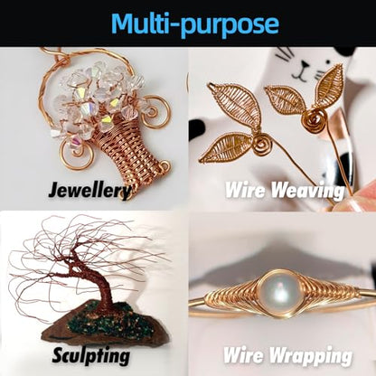16 Gauge Pure Soft Copper Wire for DIY Project (120 Foot)