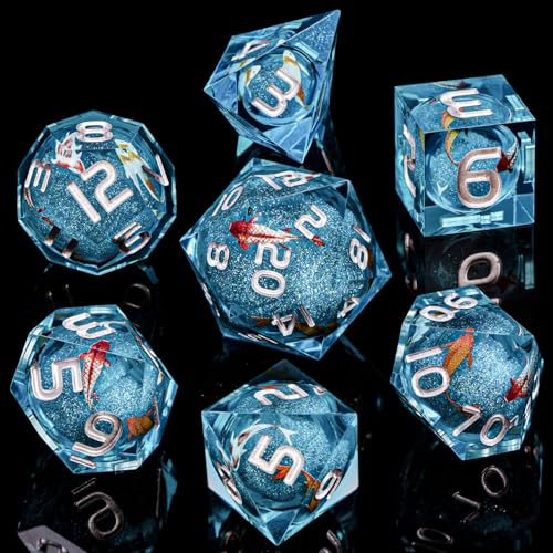 Liquid Core DND Dice Set