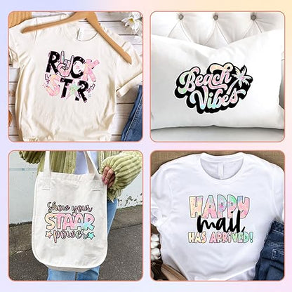 Spring Color Splash Heat Transfer Vinyl Roll