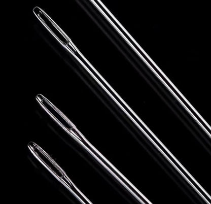 Marcobrothers 12" Professional Upholstery Large Eye Long Needle Easy to Thread, Hand Sewing Needle. (12 inch)