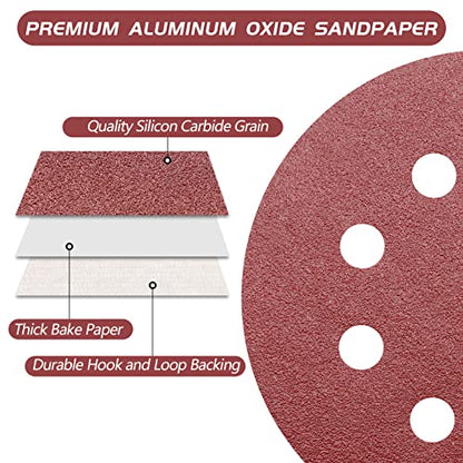 5 Inch 100 Grit Sanding Discs