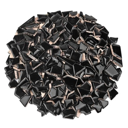 Black Ceramic Mosaic Tiles