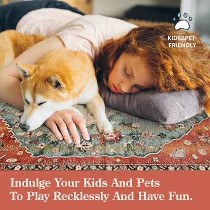 Felice Boho Tribal Square 6x6 Area Rug