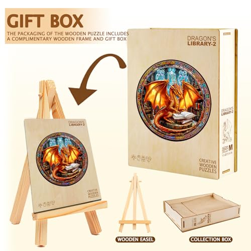 Wooden Puzzles for Adults (100 Count)