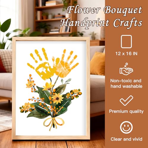 Handprint Flower Kit with Frame