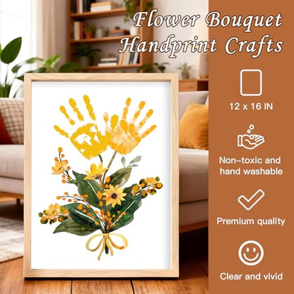 Handprint Flower Kit with Frame