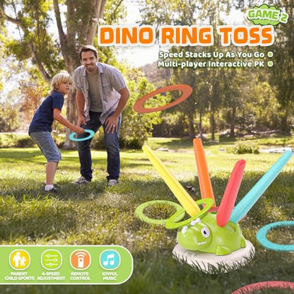 3 in 1 Dinosaur Rocket Launcher for Kids 3