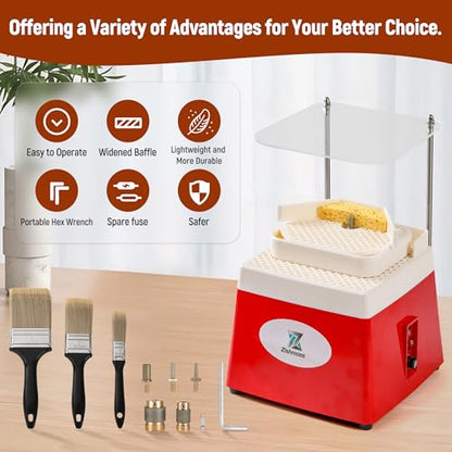 2026 Upgrade Stained Glass Grinder Kit 4200r