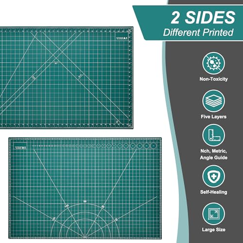 Cutting Mat 23" x 35" Large Self Healing Sewing Mat