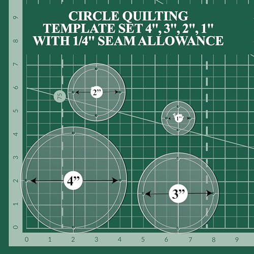 Quilting Acrylic Template Set (4 Count)