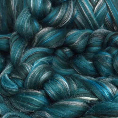 Merino Silk Luxe Tonal Designer Blend. Superfine Merino