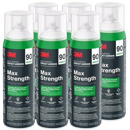 Max Strength 90 Contact Adhesive Spray (75.6 Ounce)