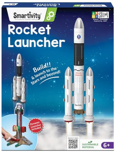 DIY Rocket Launcher STEM Kit for Kids 6
