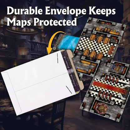 The Graystone Castle Roleplaying Battlemaps; 16 Modular RPG Maps in 8 Double