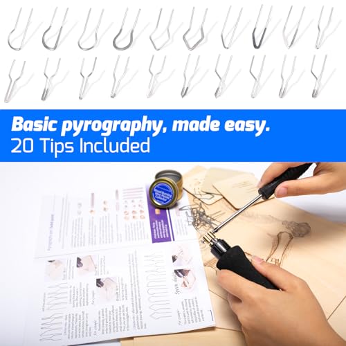 939D VI Dual Pen Wood Burning Kit 250