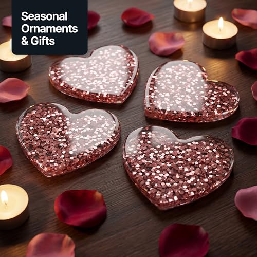 Craft Glitter Light Rose Gold 100g Extra Chunky Glitter (3.5 Ounce)