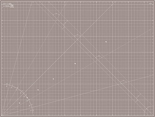 Cutting Mat A0 Black & Taupe