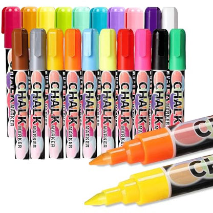 Extra Fine Tip Liquid Chalk Markers for Chalkboard