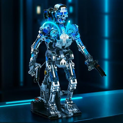 Mechanical Skull Robot Building Set for Adult