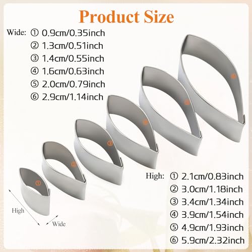 6pcs set Dahlia Sugar Flower Cutter Set Fondant Cake Sugarcraft Decorating Tools