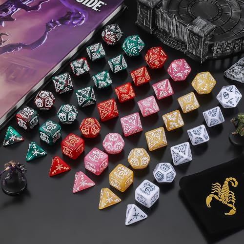 Polyhedral Dice Set (42 Count)