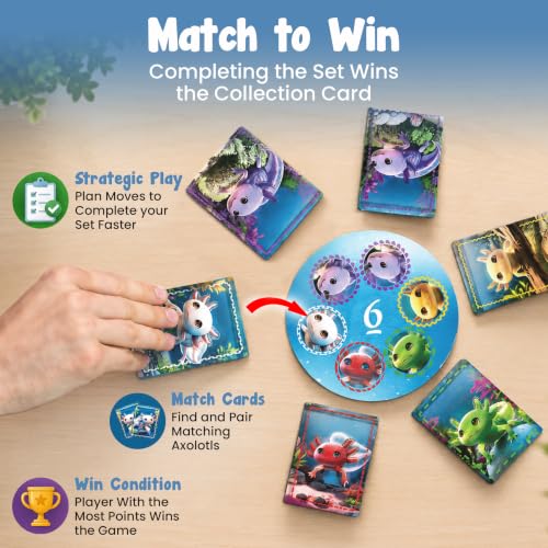 A Lotta Axolotls Family Card Game