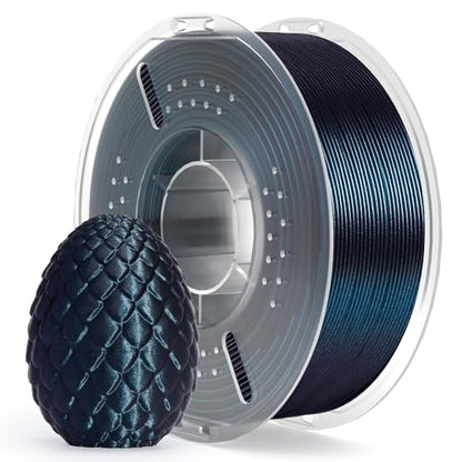 PLA Filament 1.75mm Galaxy Black 1KG (35.2 Ounce)