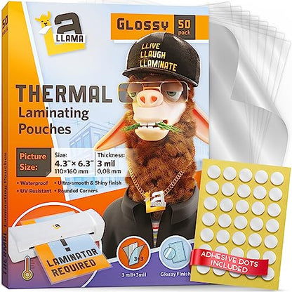 Thermal Laminating Pouches (30 Count)