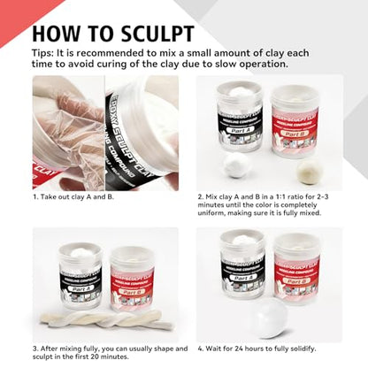 Epoxy Sculpt Clay (16 Ounce)