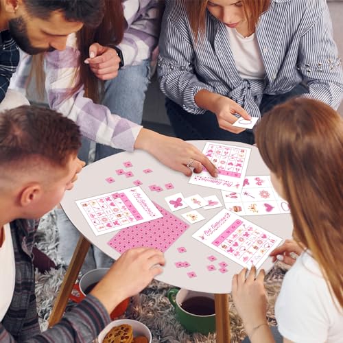 Ballerina Party Bingo Game Cards