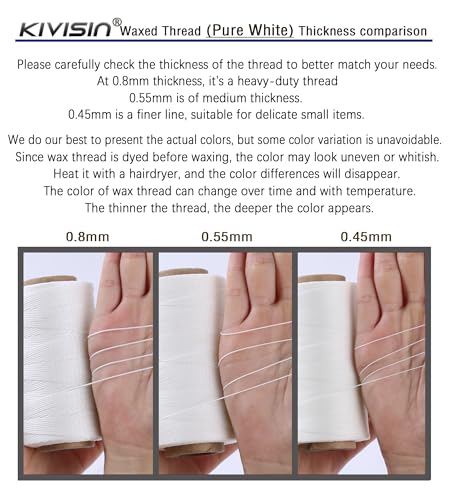 Thin Wax Polyester Thread (1638 Foot)