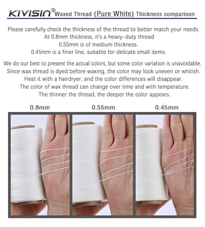 Thin Wax Polyester Thread (1638 Foot)