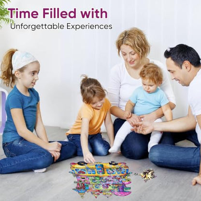 Wooden Jigsaw Puzzles (200 Count)