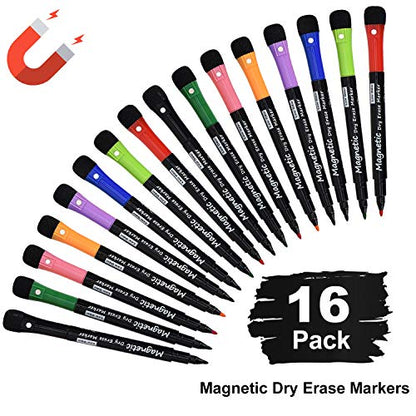 Magnetic Dry Erase Markers (16 Count)