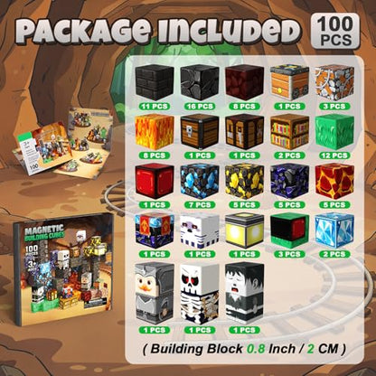 Magnetic Blocks (100 Count)