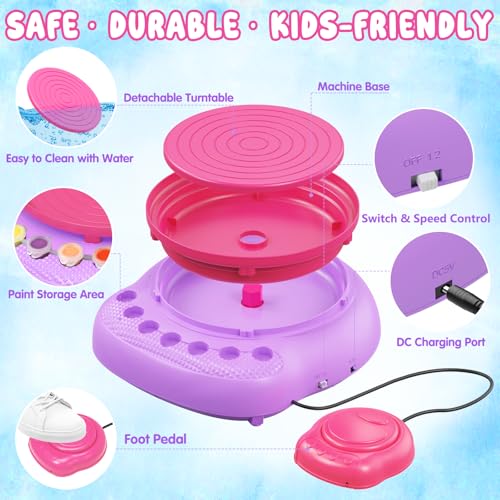Pottery Wheel for Kids Beginners