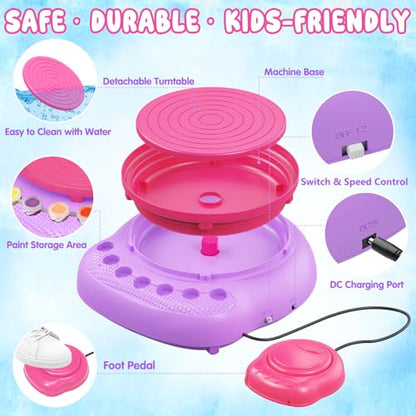 Pottery Wheel for Kids Beginners